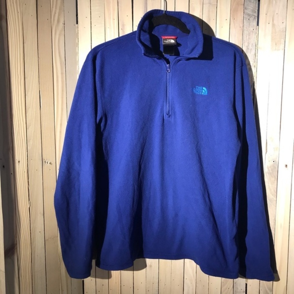 The North face fleece 3/4 zip sweatshirt